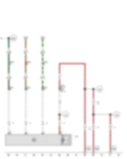 Wiring Diagram  VW TRANSPORTER 2014 - Rear window wiper motor