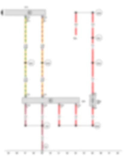 Wiring Diagram  VW TRANSPORTER 2015 - Onboard supply control unit - Special vehicle control unit - Fuse 29 on fuse holder B