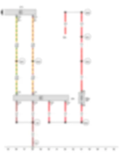 Wiring Diagram  VW TRANSPORTER 2015 - Onboard supply control unit - Special vehicle control unit - Fuse 29 on fuse holder B