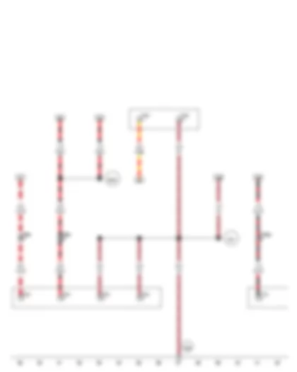 Wiring Diagram  VW TRANSPORTER 2015 - 2-pin connector - 4-pin connector - 12-pin connector