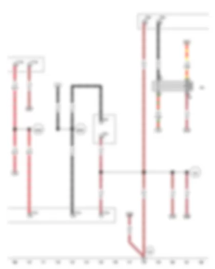 Wiring Diagram  VW TRANSPORTER 2015 - Two-way radio voltage relay - 2-pin connector - 6-pin connector - 10-pin connector - 10-pin connector