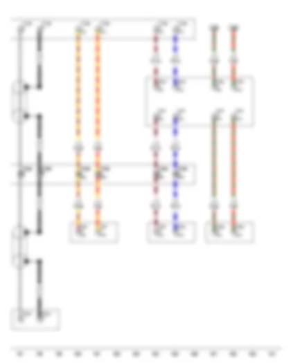Wiring Diagram  VW TRANSPORTER 2015 - 2-pin connector - 4-pin connector - 10-pin connector - 10-pin connector