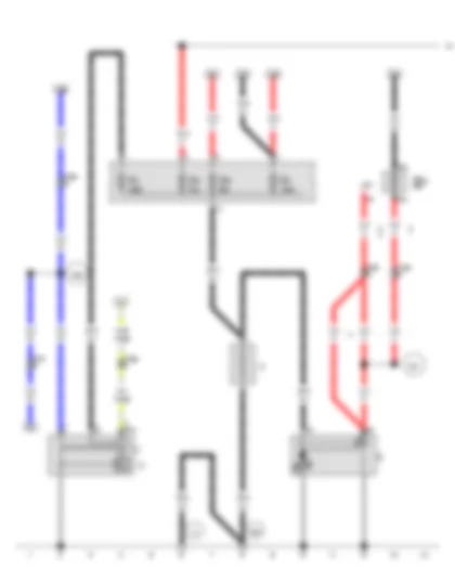 Wiring Diagram  VW TRANSPORTER 2015 - Battery - Starter - Alternator - Voltage regulator - Fuse 23 on fuse holder B