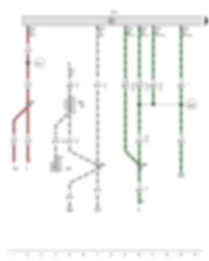 Wiring Diagram  VW TRANSPORTER 2015 - Brake light switch - Reversing light switch - Onboard supply control unit