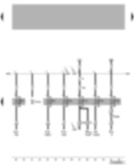 Wiring Diagram  VW TRANSPORTER 2004 - Fuses SB and SC