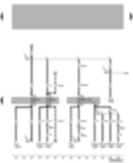 Wiring Diagram  VW TRANSPORTER 2004 - Fuses SB and SC