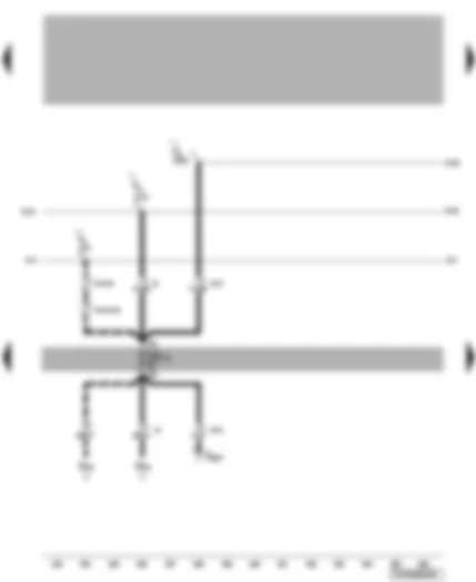 Wiring Diagram  VW TRANSPORTER 2004 - Fuse SD12 - applicable up to January 2004