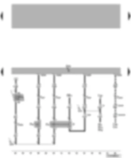Wiring Diagram  VW TRANSPORTER 2004 - Engine control unit - brake pedal switch - brake light switch - clutch pedal switch