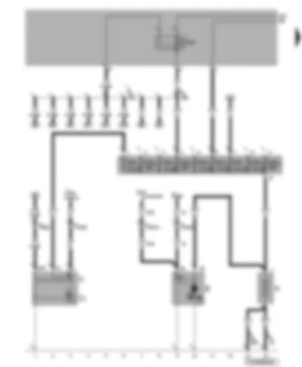 Wiring Diagram  VW TRANSPORTER 2004 - Battery - alternator - starter - fuses - terminal 30 voltage supply relay
