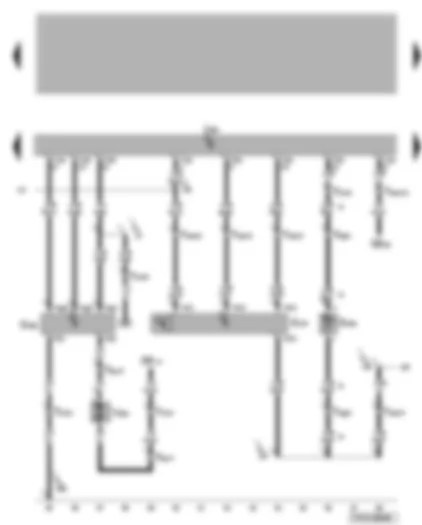 Wiring Diagram  VW TRANSPORTER 2004 - Climatronic control unit - sender for front Bitron blower regulation - sunlight penetration photosensor - refrigerant temperature sender - motor for front Bitron blower regulation