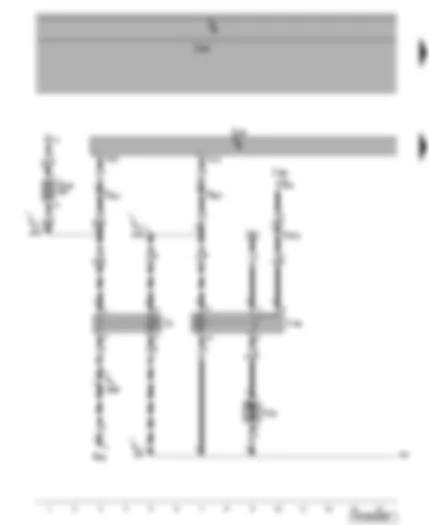 Wiring Diagram  VW TRANSPORTER 2004 - Heater control unit - auxiliary heater fuse - auxiliary heater relay - residual heat relay - circulation pump