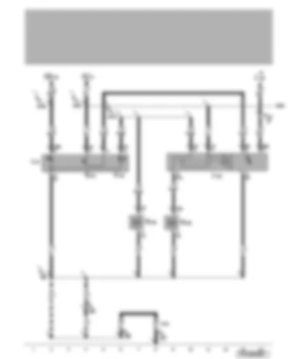 Wiring Diagram  VW TRANSPORTER 2005 - Switch for differential lock - rear differential lock warning lamp - differential lock switch illumination bulb - differential lock valves
