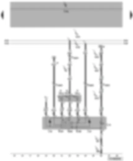 Wiring Diagram  VW TRANSPORTER 2004 - Front interior light - driver and front passenger side reading lights
