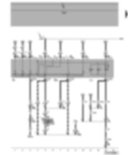 Wiring Diagram  VW TRANSPORTER 2004 - Light switch