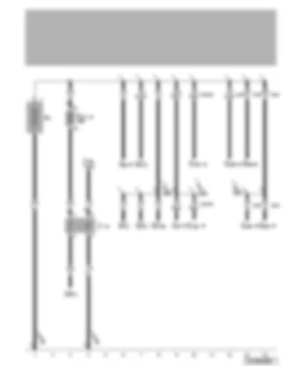 Wiring Diagram  VW TRANSPORTER 2004 - Second battery - battery isolation relay - battery isolation relay fuse