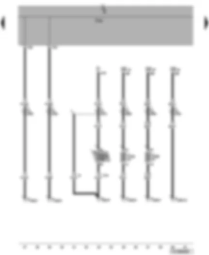 Wiring Diagram  VW TRANSPORTER 2005 - Electric interface
