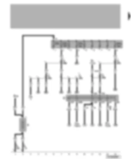 Wiring Diagram  VW TRANSPORTER 2005 - Battery - starter - ignition/starter switch - fuses SA1 - SA2 - SA4 and SA9