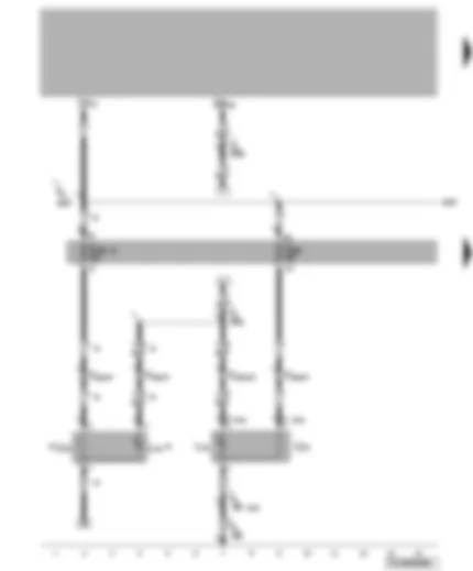Wiring Diagram  VW TRANSPORTER 2005 - Fuses - 12 V sockets