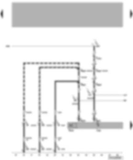 Wiring Diagram  VW TRANSPORTER 2007 - Four-wheel drive control unit - coupling opening control valve
