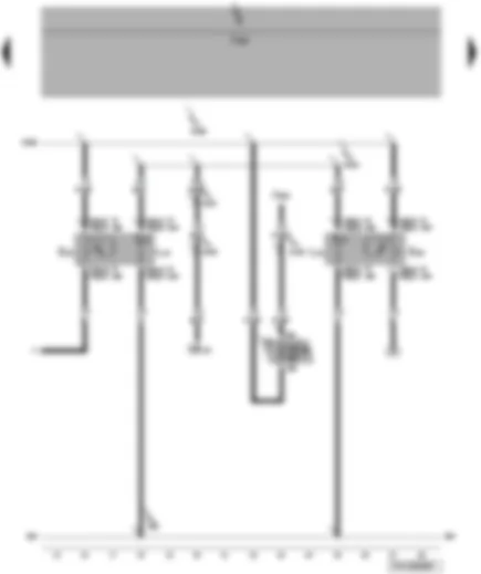Wiring Diagram  VW TRANSPORTER 2007 - Heated front passenger seat regulator - heated front passenger seat regulator - fuses