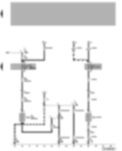 Wiring Diagram  VW TRANSPORTER 2008 - Fuses - 12 V socket -4- - refrigerator box fuse