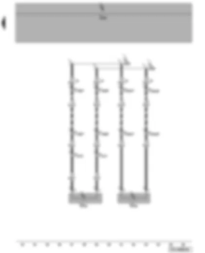Wiring Diagram  VW TRANSPORTER 2004 - Rear left entry light - rear right entry light