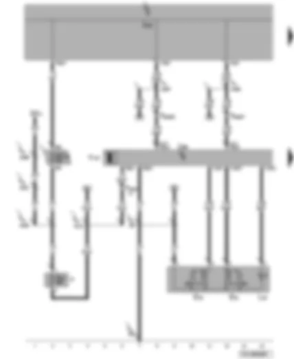 Wiring Diagram  VW TRANSPORTER 2007 - Front left and right window regulator switch in driver door - window regulator single fuse - driver door control unit - convenience CAN bus