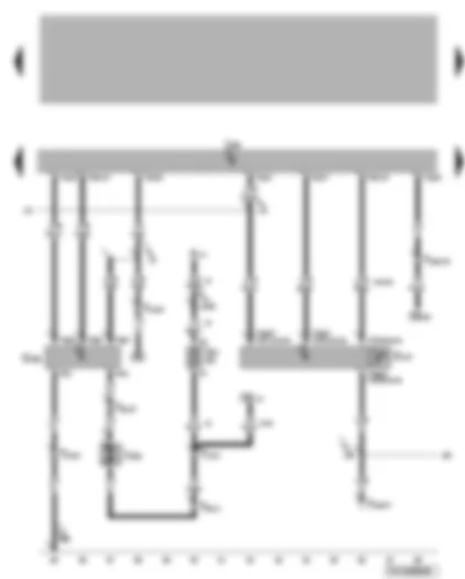 Wiring Diagram  VW TRANSPORTER 2008 - Climatronic control unit - sunlight penetration photosensor - sender for front Bitron blower regulation