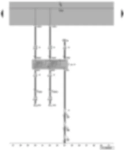 Wiring Diagram  VW TRANSPORTER 2009 - Dual signal inverter relay