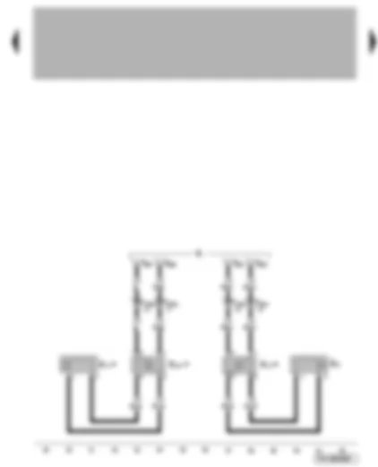 Wiring Diagram  VW TRANSPORTER 2007 - Rear loudspeaker