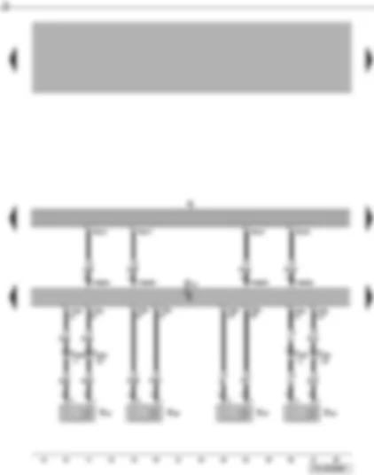 Wiring Diagram  VW TRANSPORTER 2007 - Radio - amplifier - front loudspeakers