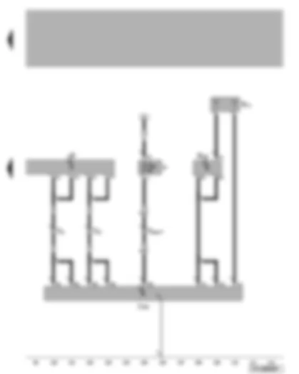 Wiring Diagram  VW TRANSPORTER 2007 - Radio - aerial selection control unit - aerial - aerial amplifier