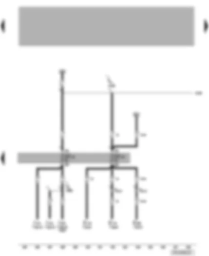 Wiring Diagram  VW TRANSPORTER 2007 - Fuses SC16 and SC18