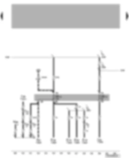 Wiring Diagram  VW TRANSPORTER 2007 - Fuses SB13 and SB15