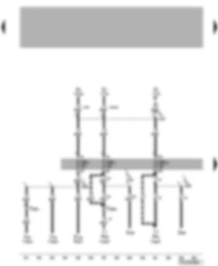Wiring Diagram  VW TRANSPORTER 2007 - Fuses S293 - S294 - SB4 - SB5 and SB27