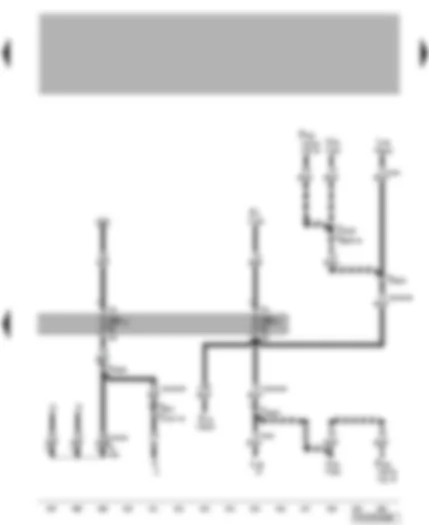 Wiring Diagram  VW TRANSPORTER 2007 - Fuses SB11 and SB17