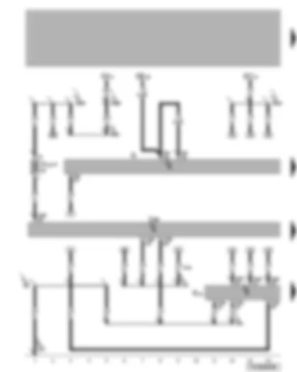 Wiring Diagram  VW TRANSPORTER 2009 - Voltage supply - radio - voice amplification control unit - amplifier