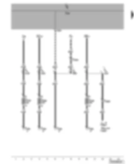 Wiring Diagram  VW TRANSPORTER 2009 - Electric interface