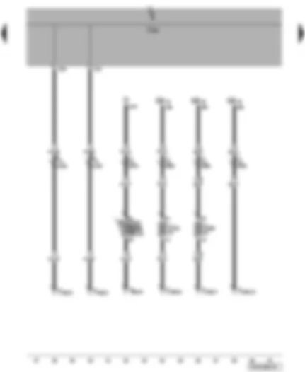 Wiring Diagram  VW TRANSPORTER 2008 - Electric interface