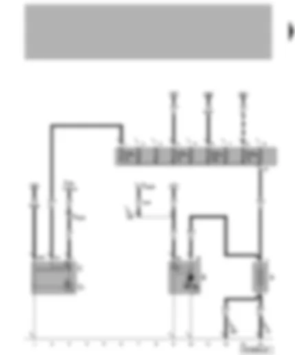 Wiring Diagram  VW TRANSPORTER 2009 - Battery - alternator - starter - fuses