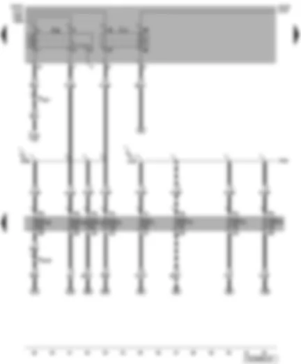 Wiring Diagram  VW TRANSPORTER 2009 - Fuses - fuel pump relay
