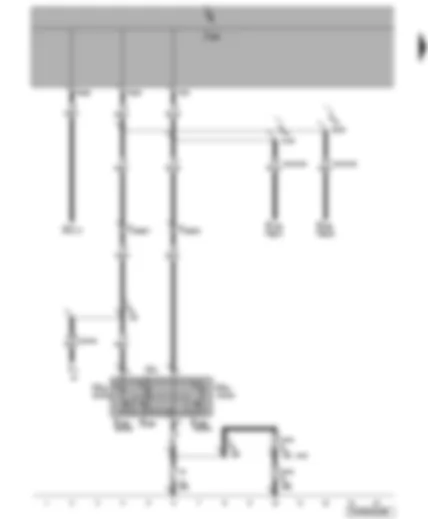 Wiring Diagram  VW TRANSPORTER 2007 - Front interior light - driver and front passenger side reading lights - interior monitoring switch