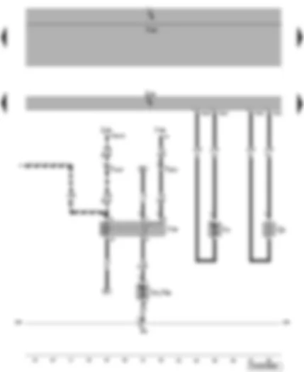 Wiring Diagram  VW TRANSPORTER 2009 - Heater control unit - residual heat relay - circulation pump - continued coolant circulation pump - glow plug for heater - combustion air blower