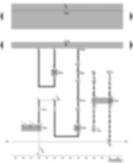 Wiring Diagram  VW TRANSPORTER 2009 - Heater control unit - auxiliary coolant heater relay - coolant temperature sender for heater - heater coolant shut-off valve