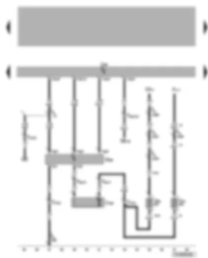 Wiring Diagram  VW TRANSPORTER 2009 - Climatronic control unit - sender for front Bitron blower regulation - fresh air blower fuse - blower regulation motor
