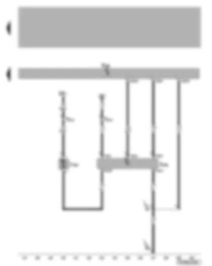 Wiring Diagram  VW TRANSPORTER 2009 - Rear Climatronic operating and display unit - rear blower Bitron regulation motor - rear blower regulation sender