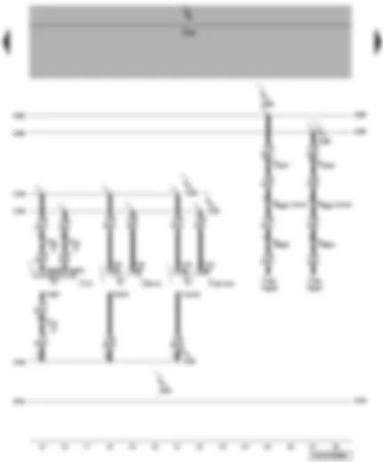 Wiring Diagram  VW TRANSPORTER 2009 - Automatic gearbox control unit - four-wheel drive control unit - engine control unit