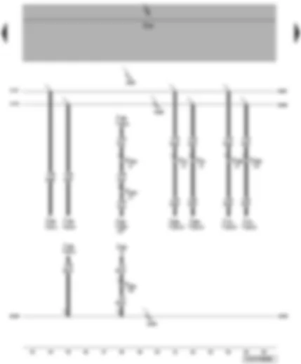 Wiring Diagram  VW TRANSPORTER 2009 - Door control units - convenience system central control unit - sliding door control unit -anti-theft and tilt system control unit