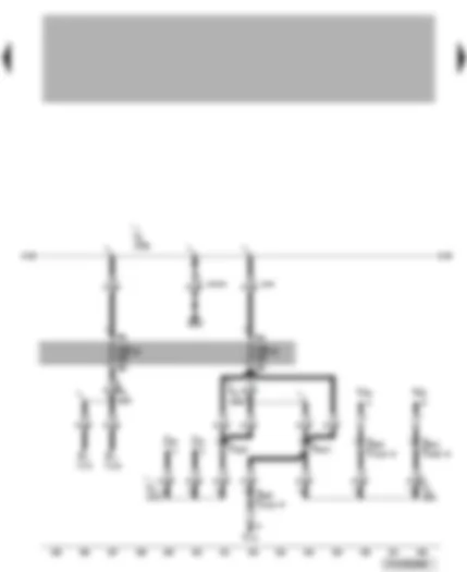 Wiring Diagram  VW TRANSPORTER 2009 - Fuses SB26 and SB30