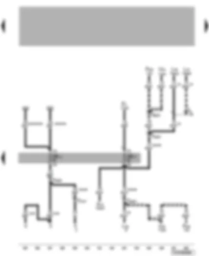 Wiring Diagram  VW TRANSPORTER 2009 - Fuses SB11 and SB17